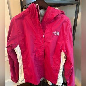 The North Face rain jacket